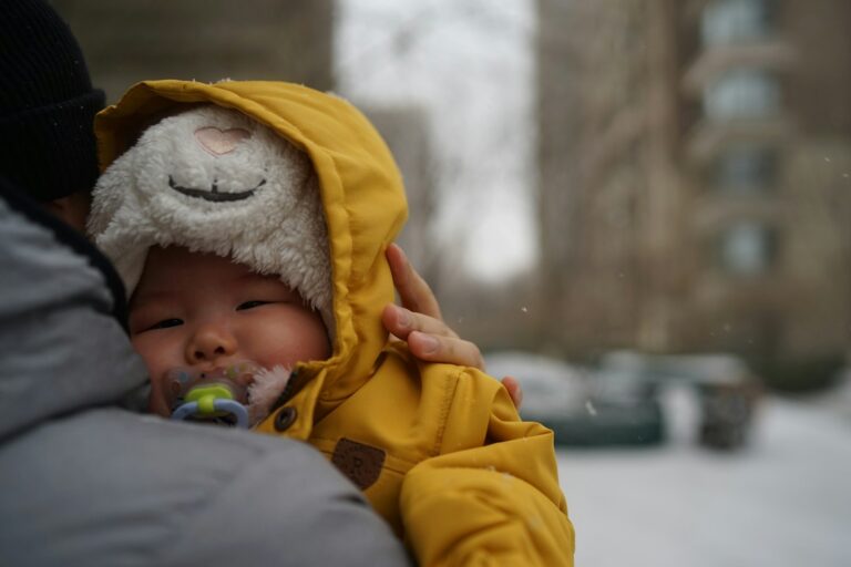 Babyhaut im Winter richtig schützen